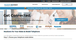 Desktop Screenshot of headsetsconnect.com